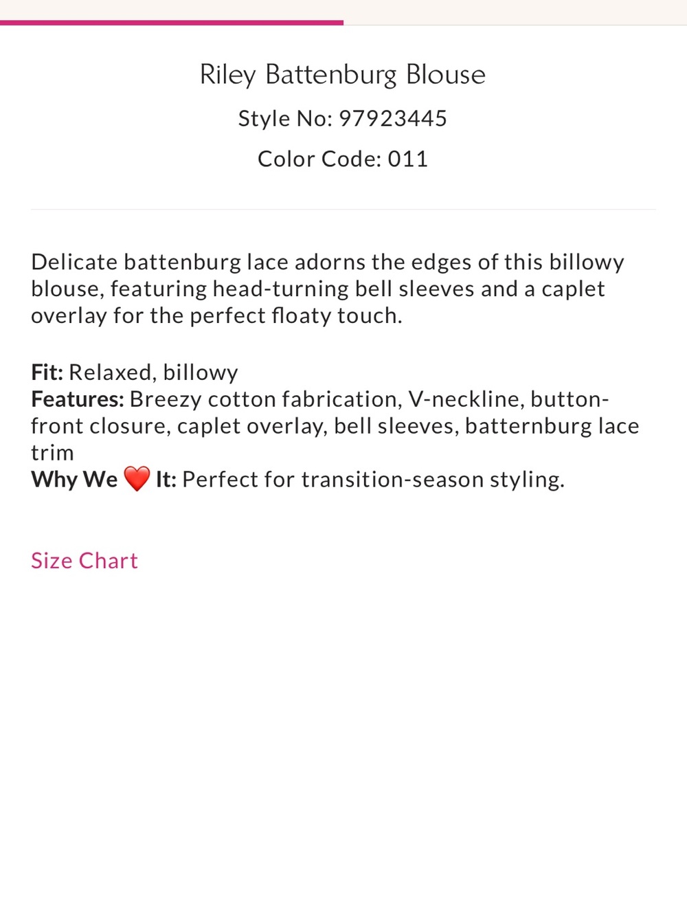 NWOT Free People Riley Battenburg Blouse - Picture 5 of 6